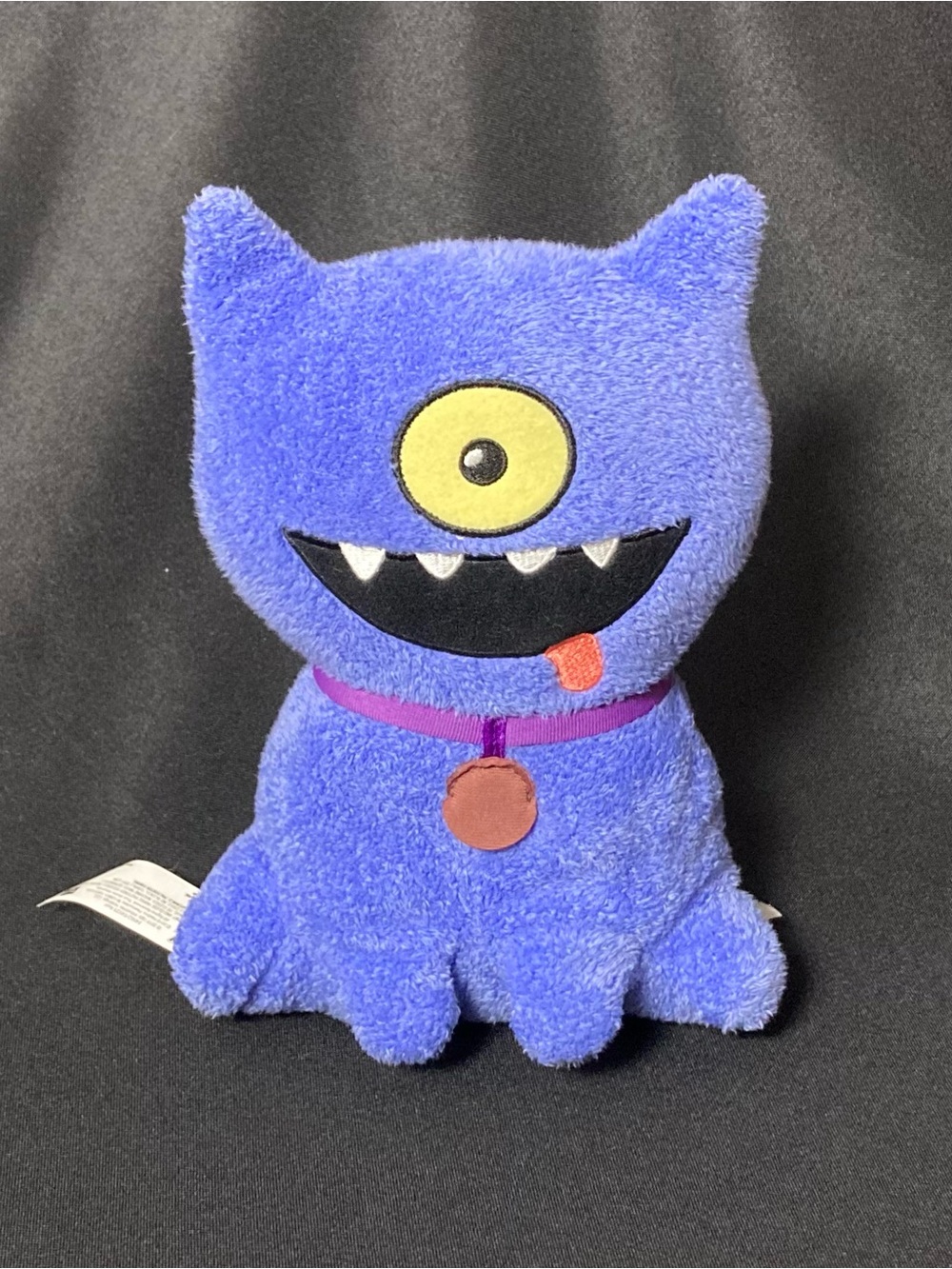 Hasbro Ugly Dolls Blue Ugly Dog Cyclopes 8” Plush Stuffed Animal NO SOUND BOX